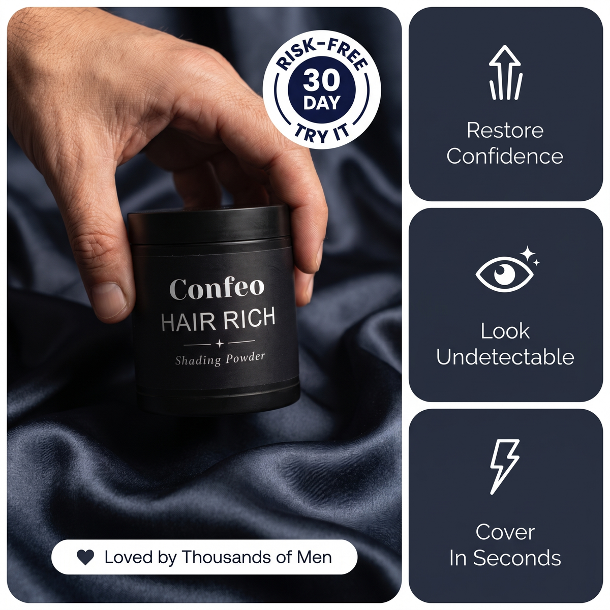 Confeo for Men – No One Notices the Difference